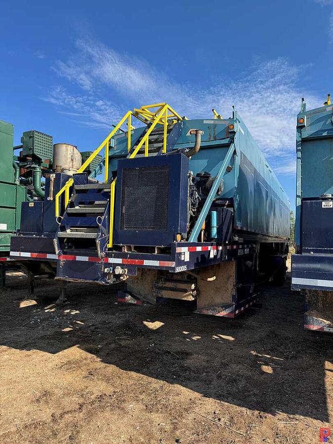 Used 2012 CONVEY ALL SK-3000-AC SAND KING BULK STORAGE TRAILER