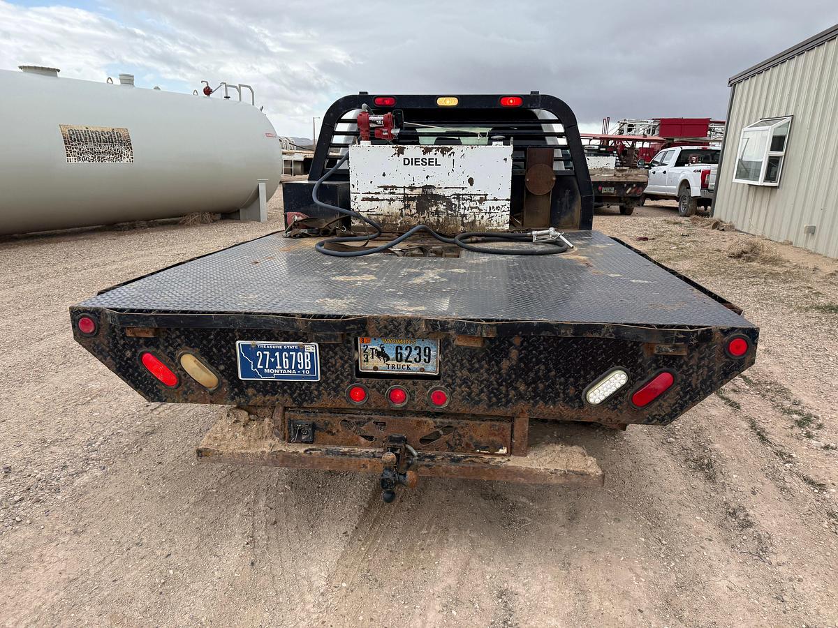 Used 2012 FORD F-350 XL 4X4 FLATBED CREW TRUCK