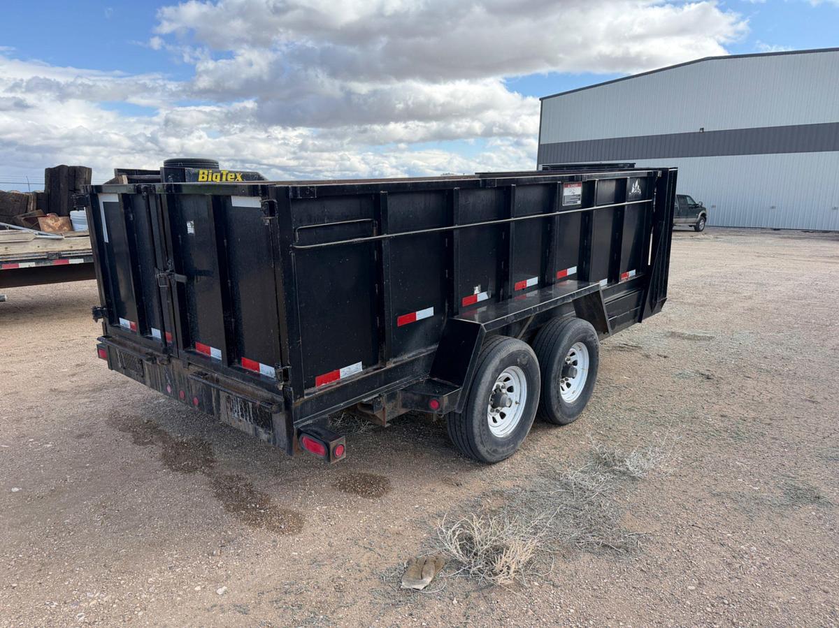 Used 2008 C&B 14’ t/a GN Dump Trailer