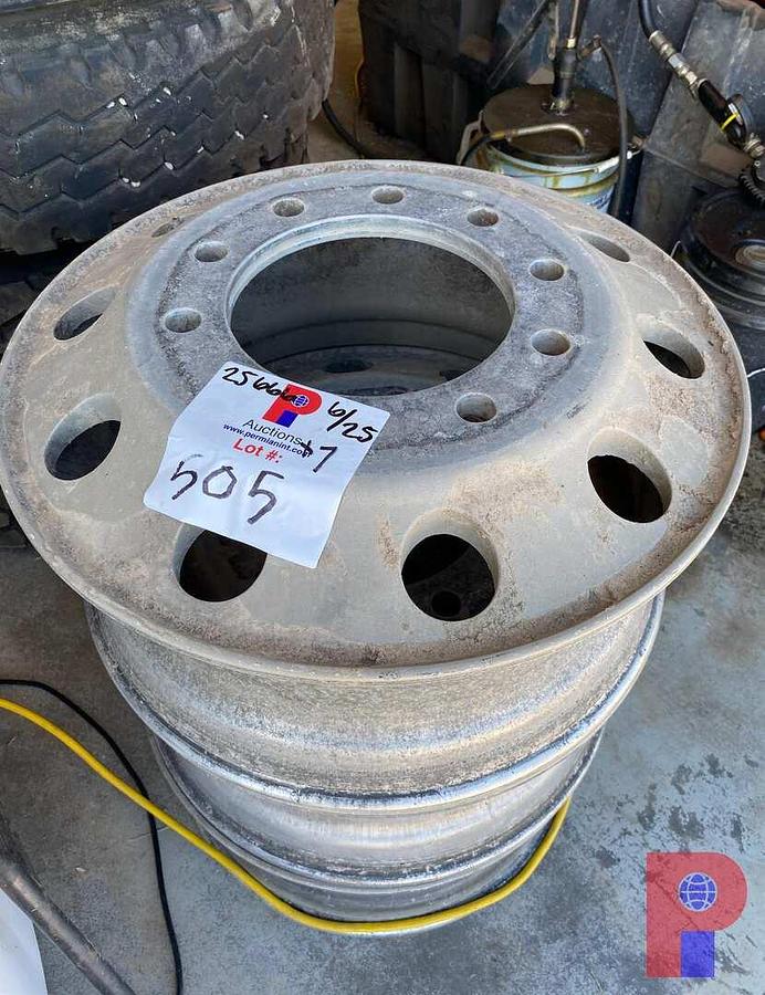 Used 7 - ALCOA 10 LUG ALUMINUM WHEELS