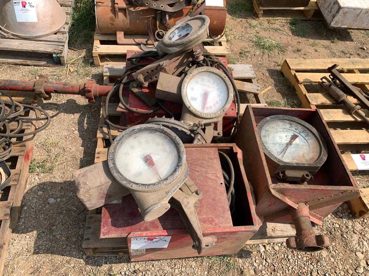Used Pallet of Martin Decker, and Packer Special Weight Indicators