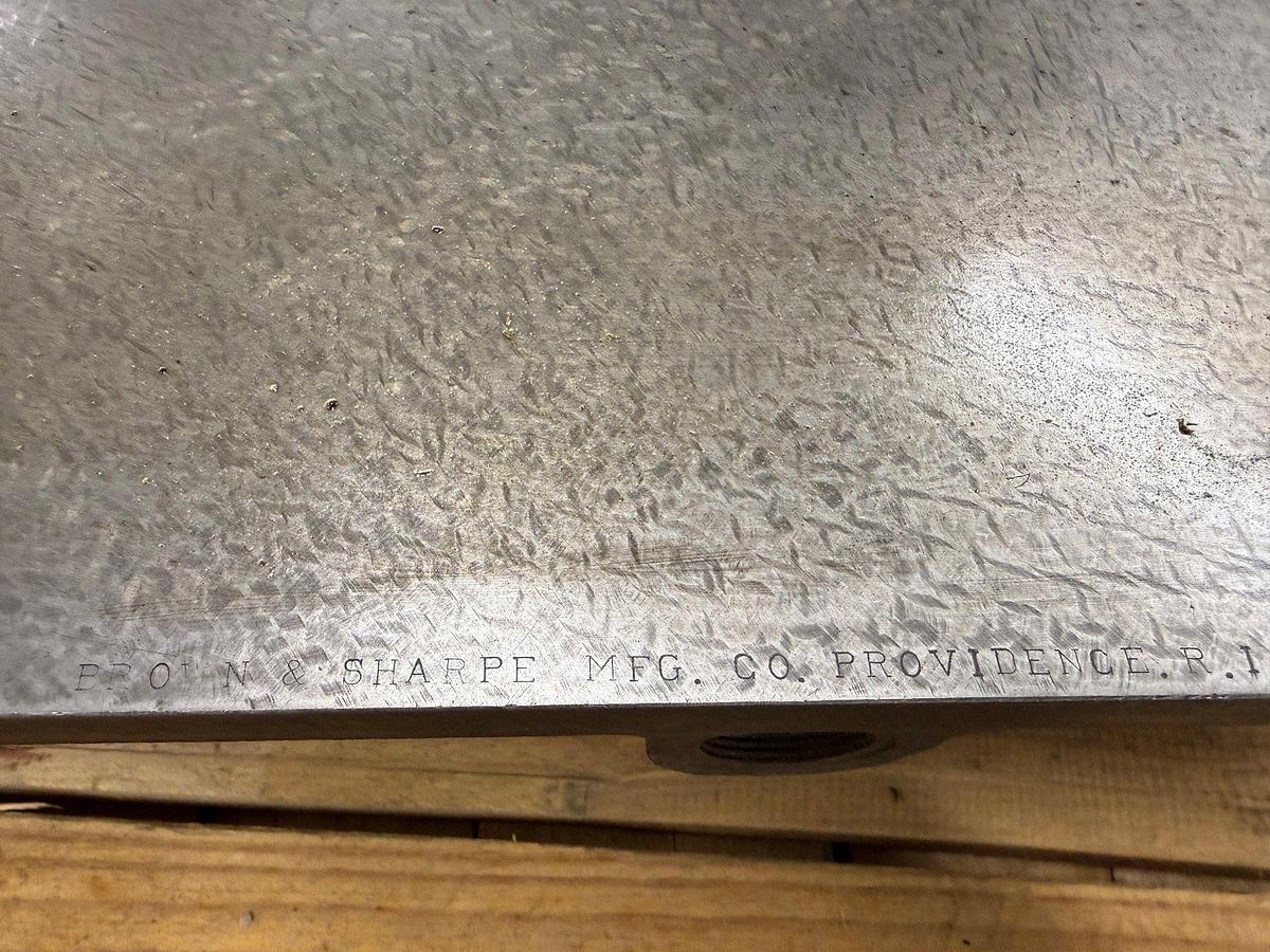 Used BROWN & SHARPE MFG CO. (1) 30” x 20” & (1) 18” x 12” CAST SURFACE PLATES