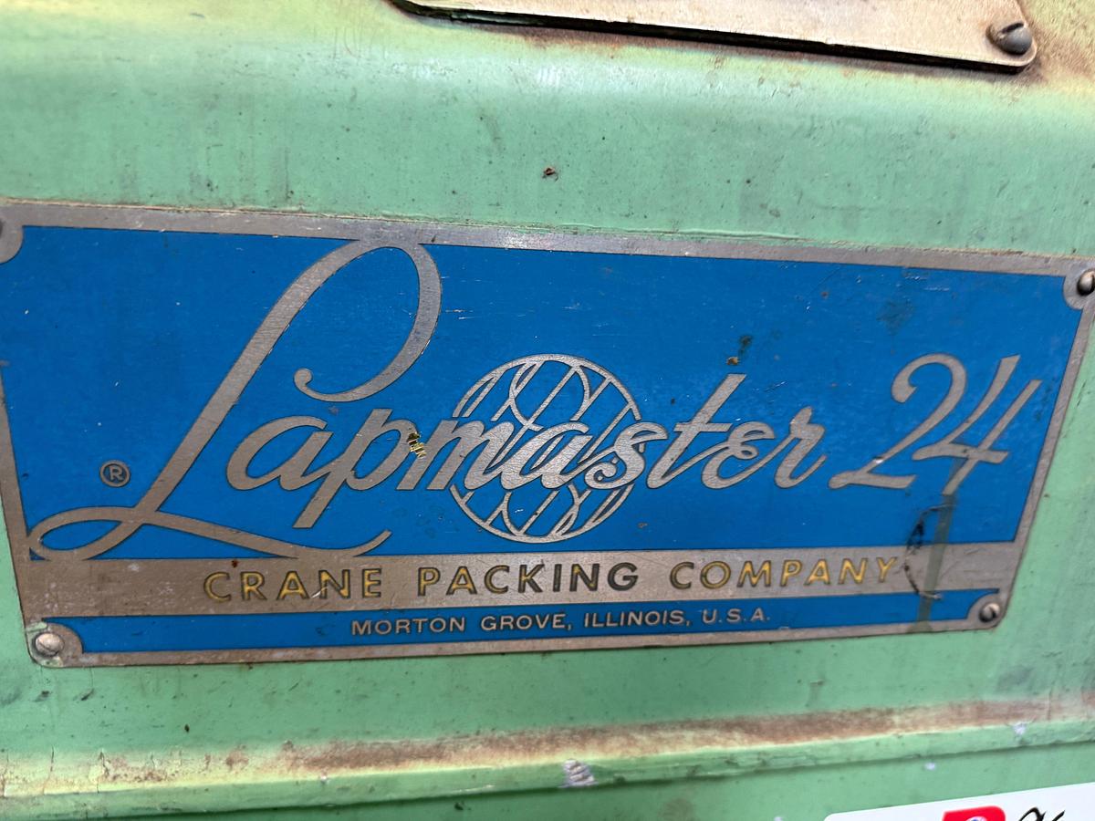 Used LAPMASTER MODEL 24 CRANE LAPPER MACHINE