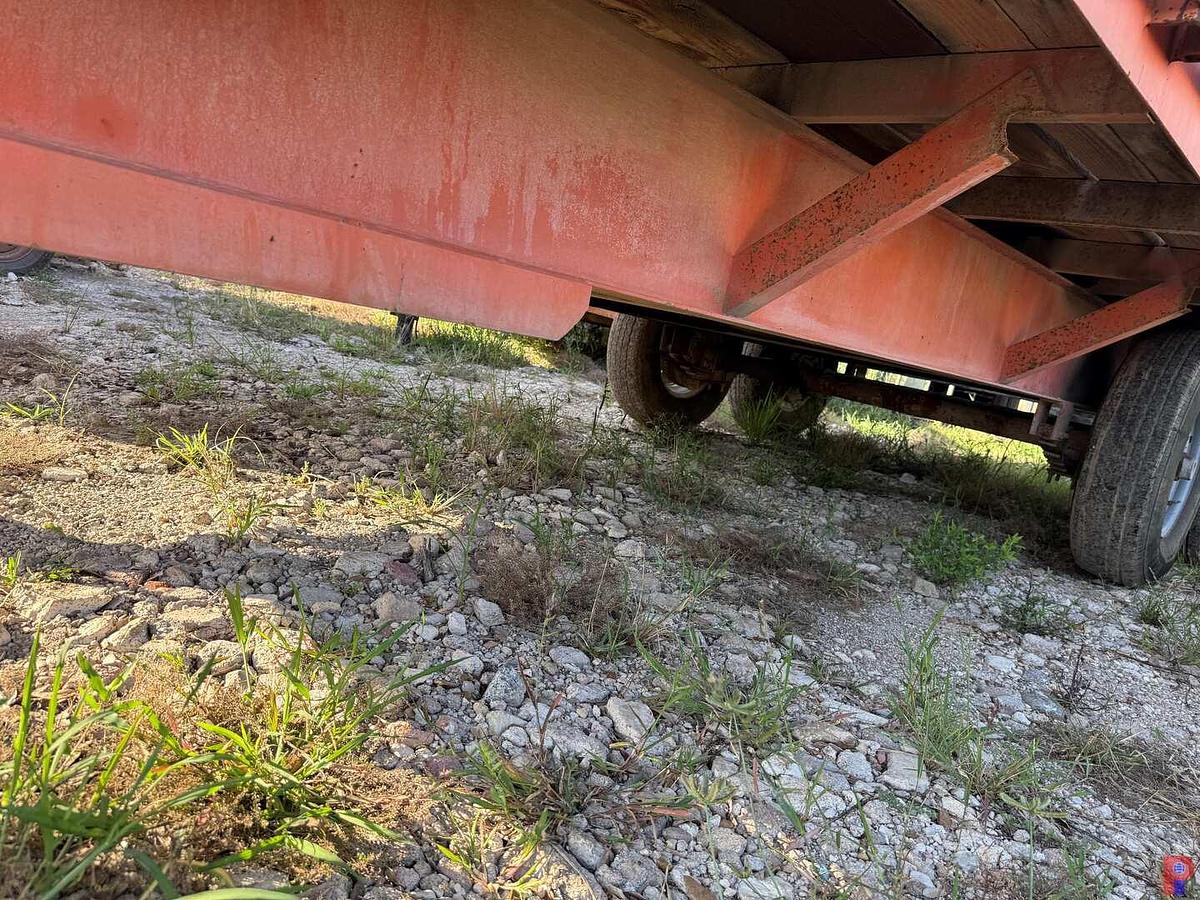 Used 2011 CENTEX TRAILERS 16’ X 102” T/A SGL. WHL. FLATBED GOOSENECK TRAILER