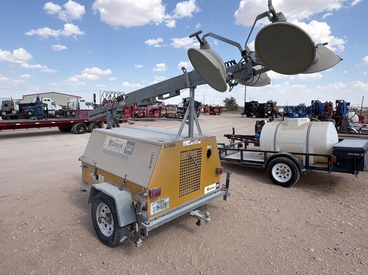 Used Warren power systems WCW84MH s/a light tower
