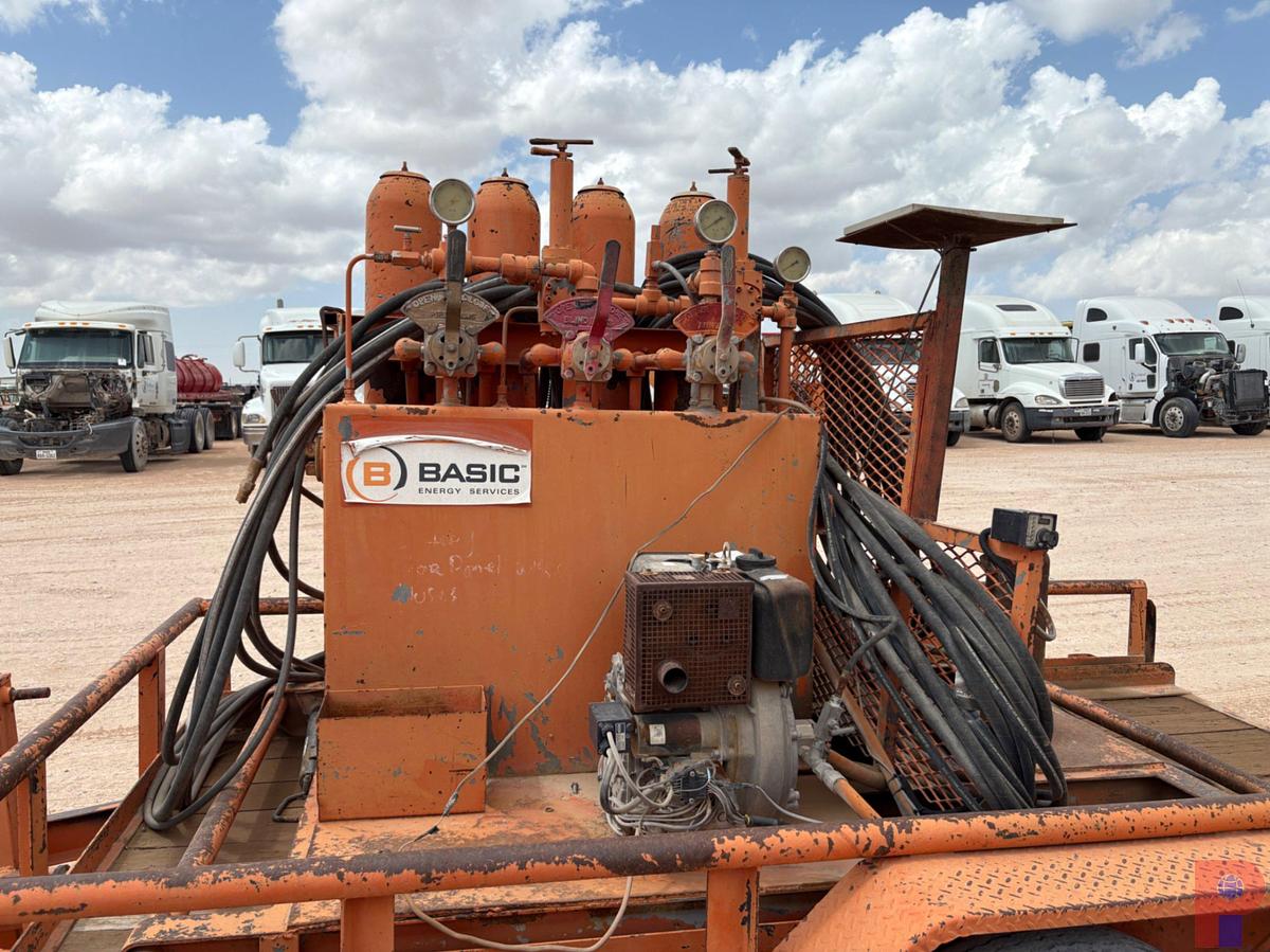 Used 3-STATION CLOSING UNIT MTD ON 2007 MAXX 12’ X 7’ T/A BUMPER PULL TRAILER