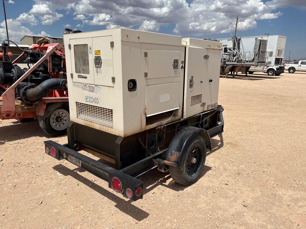 Used 2018 UQ POWER UQ25 20KW S/A BUMPER PULL TOWABLE GENERATOR