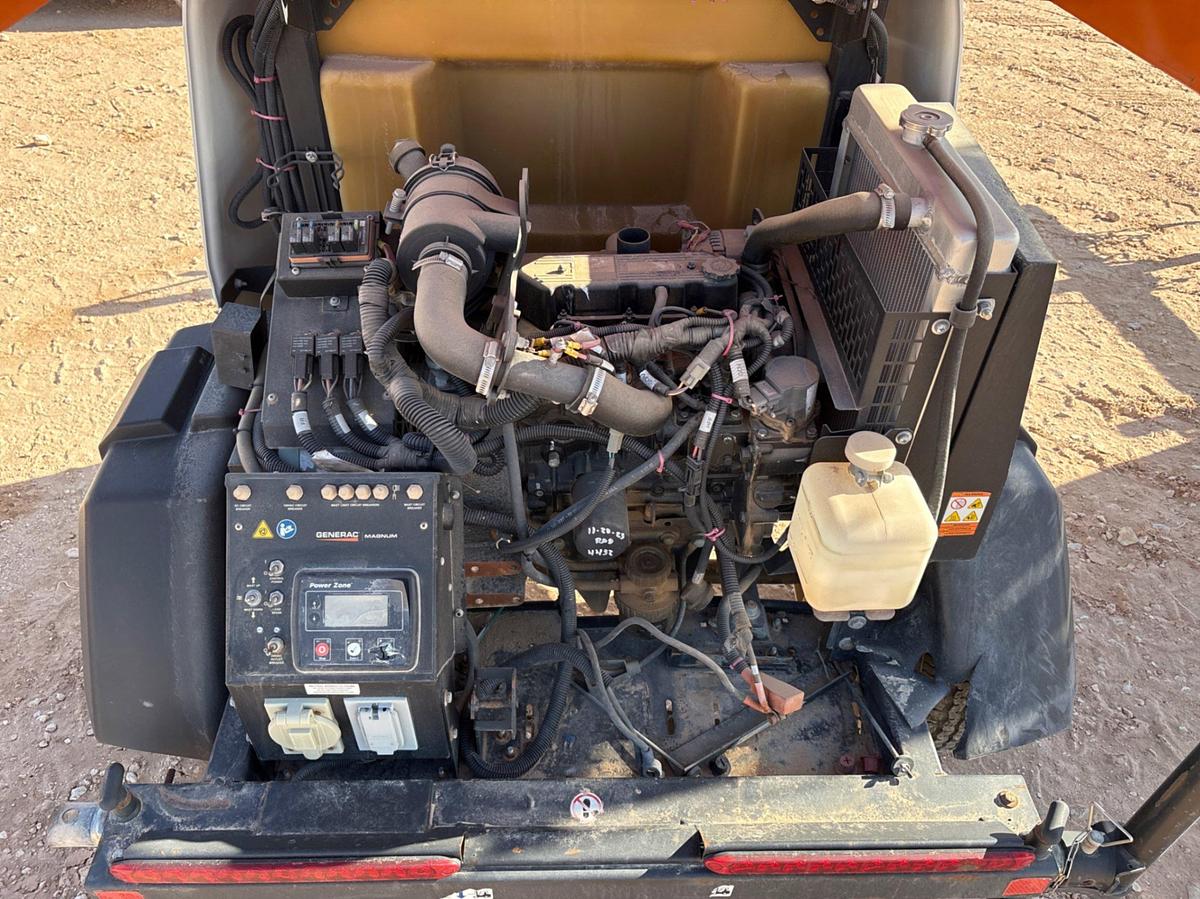 Used 2018 GENERAC MLT6SMD 6KW S/A BUMPER PULL LED LIGHT TOWER