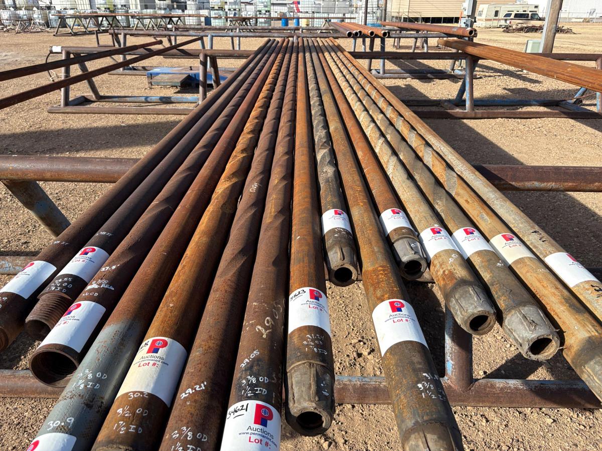 Used 3-1/2”OD X 1-7/8”ID X 31.24’L SLICK DRILL COLLAR W/ 2-3/8IF CONNECTIONS