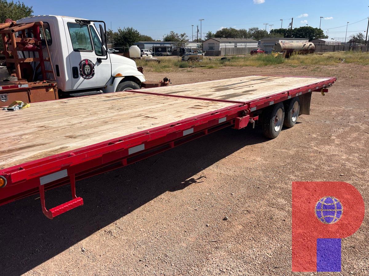 Used 2023 TEXAS BRAGG 30’ T/A TILT DECK GN TRAILER