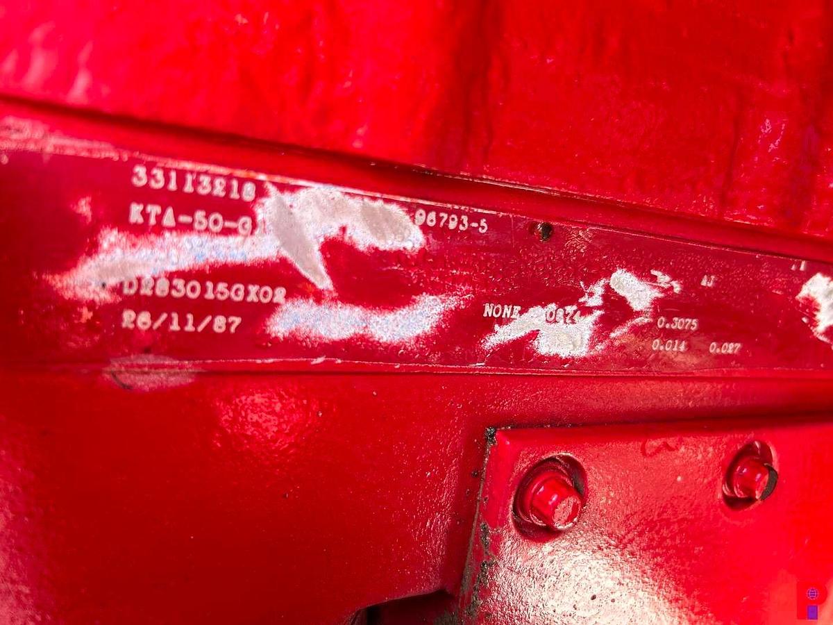 Used OFM 2000 TRIPLEX PUMP DOWN TRAILER P/B CUMMINS