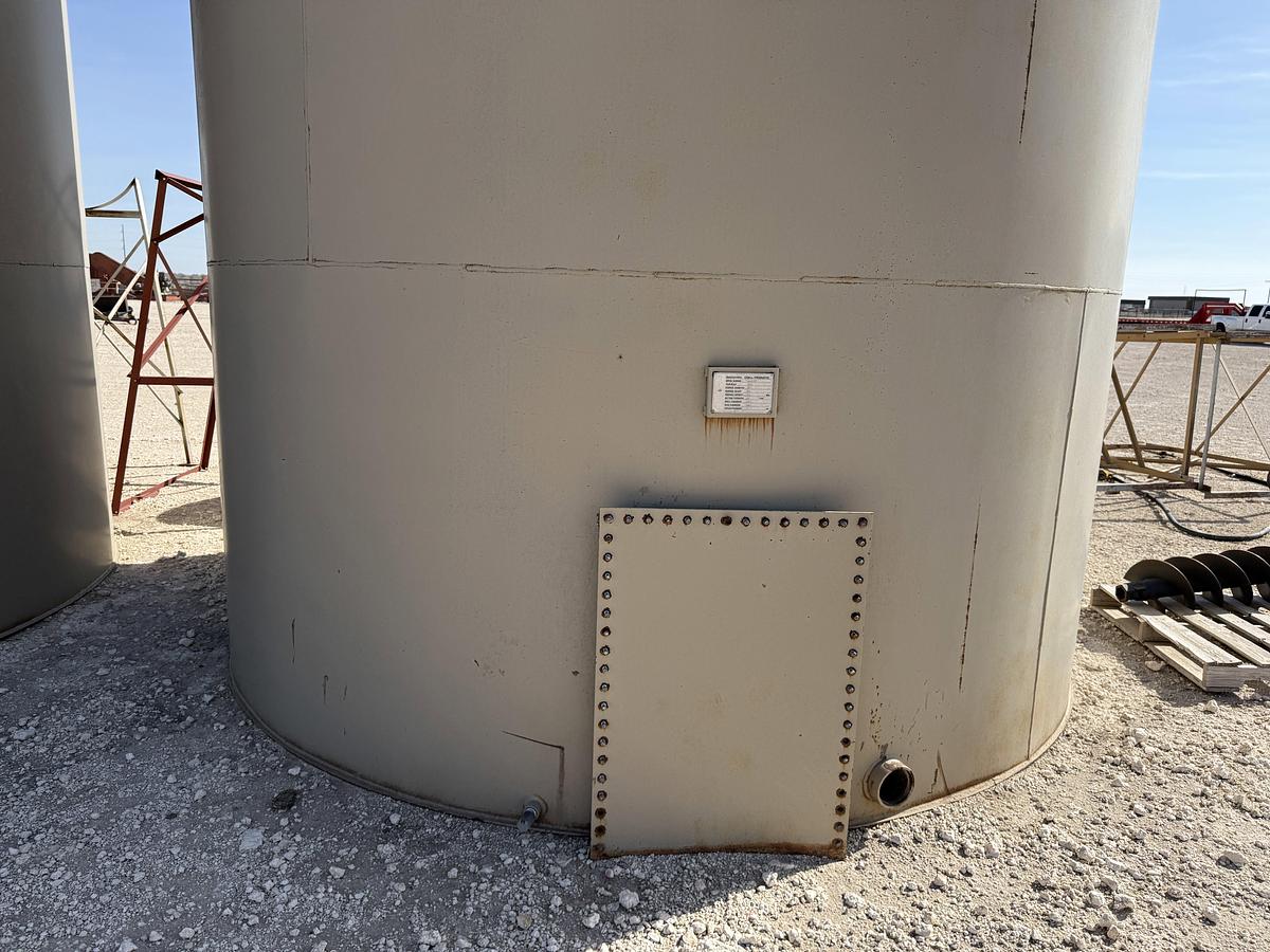 Used 2006 CRALL PRODUCTS 12’ DIA X 15’ H 300 BBL CRUDE OIL STORAGE TANK