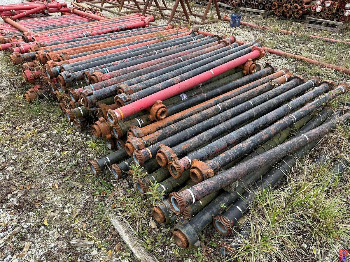 Used (25 X $) (25) 8’-10’ JTS 3” FIG 1502 15K WP FLOW IRON