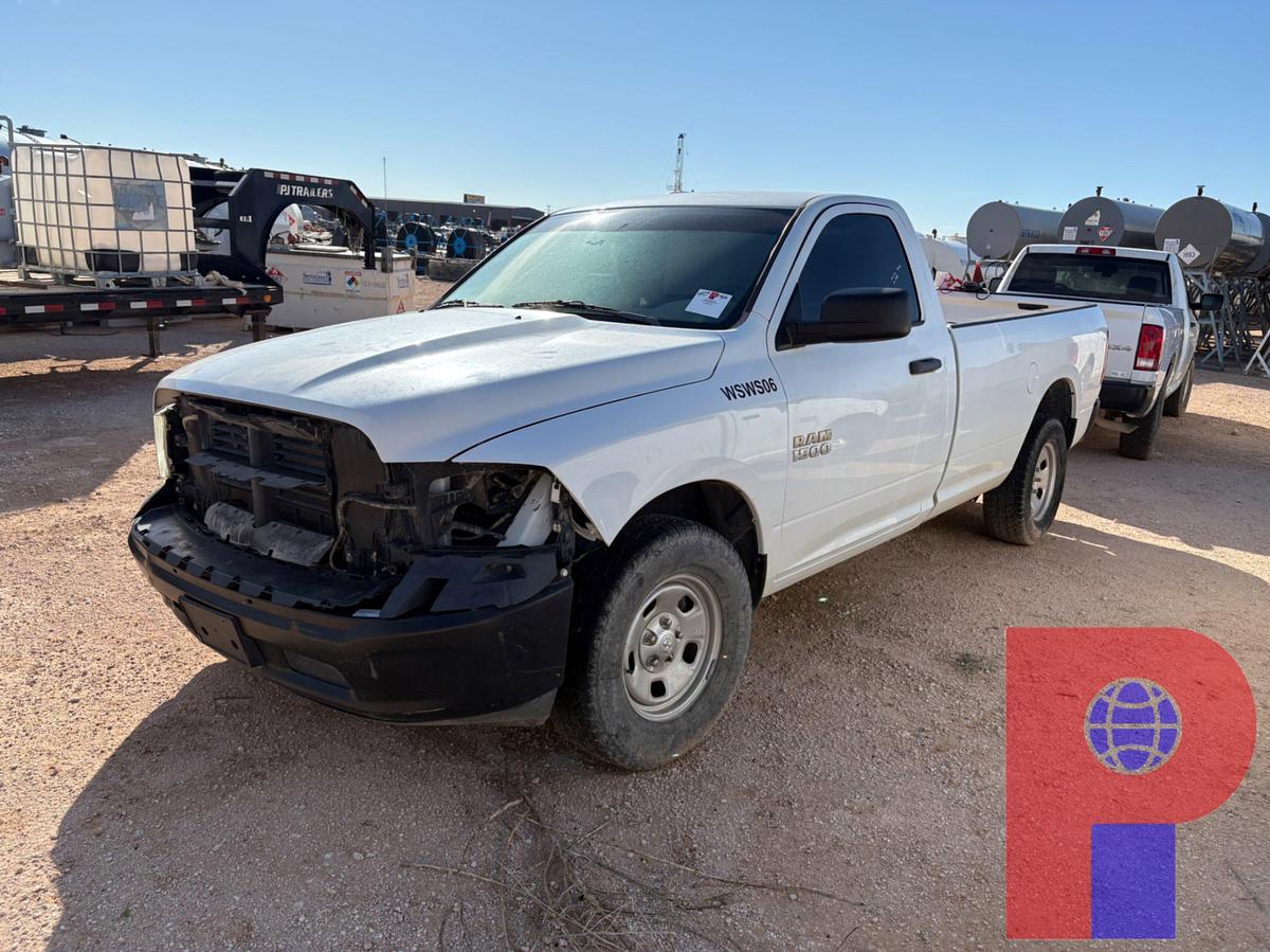 Used 2018 RAM 1500 REGULAR CAB PICKUP TRUCK, 4X4 (INOP)