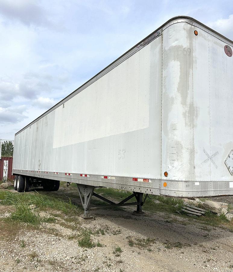 Used 1990 GREAT DANE 53' T/A DRY VAN TRAILER