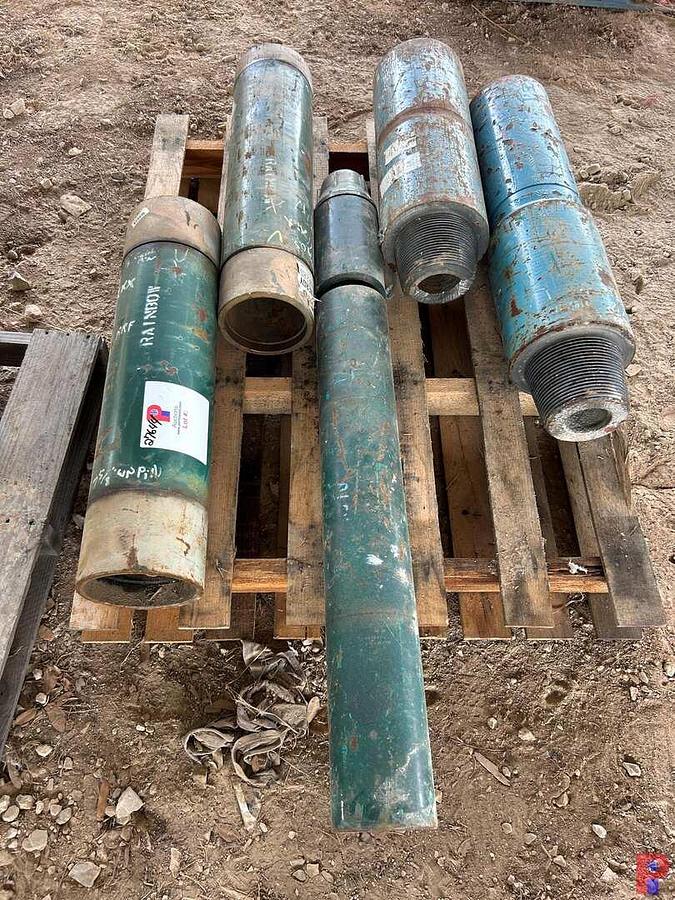 Used PALLET W/ 7-5/8” REG BOX & PIN END SUBS, (2) 7-3/8” X  7-5/8” BOX & PIN END SUBS
