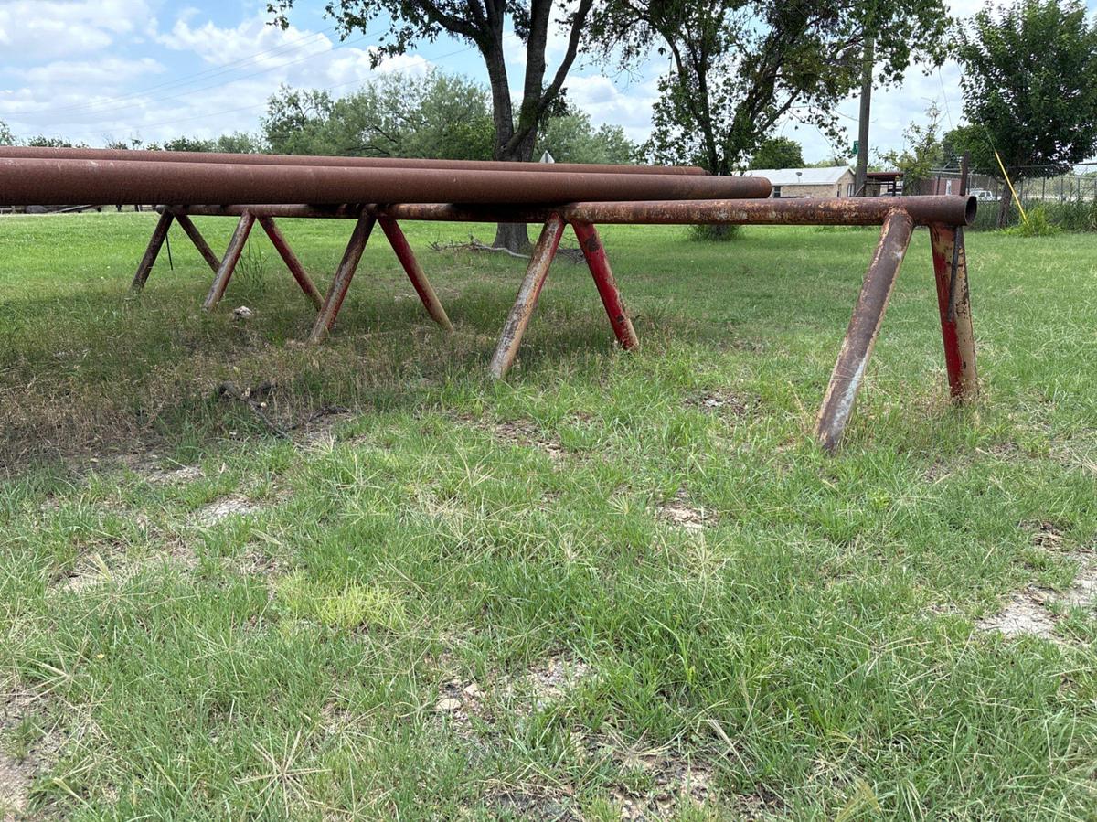 Used (2x$) 27’ x 36” triangle pipe racks