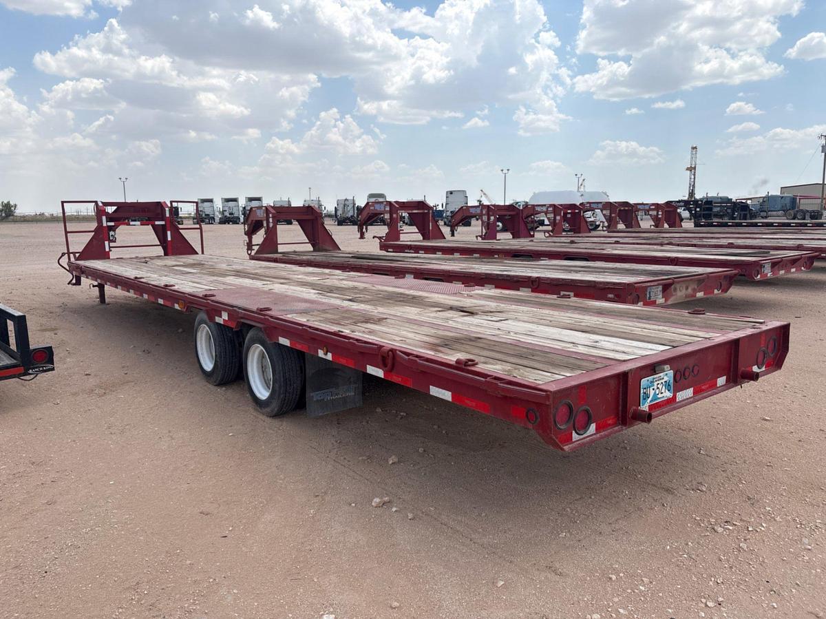 Used 2019 TOP HAT TRAILERS 36’ X 102” T/A GOOSENECK TRAILER