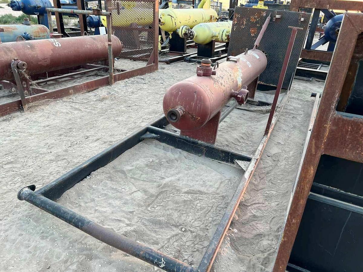 Used SKID MTD 16” X 96” 3000PSI VERTICAL SEPARATOR