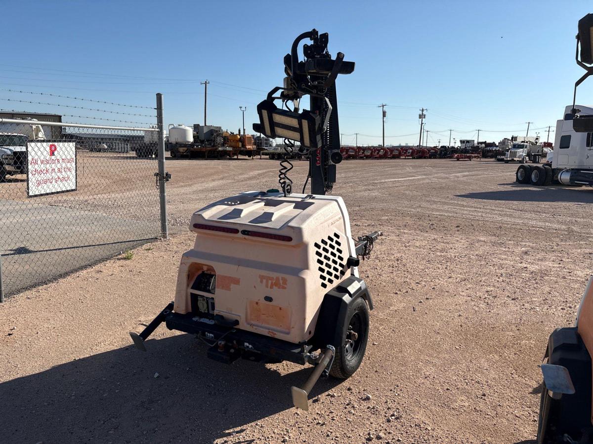 Used 2017 GENERAC MOBILE PRODUCTS MLT6SMDS 6KW S/A BUMPER PULL LIGHT TOWER
