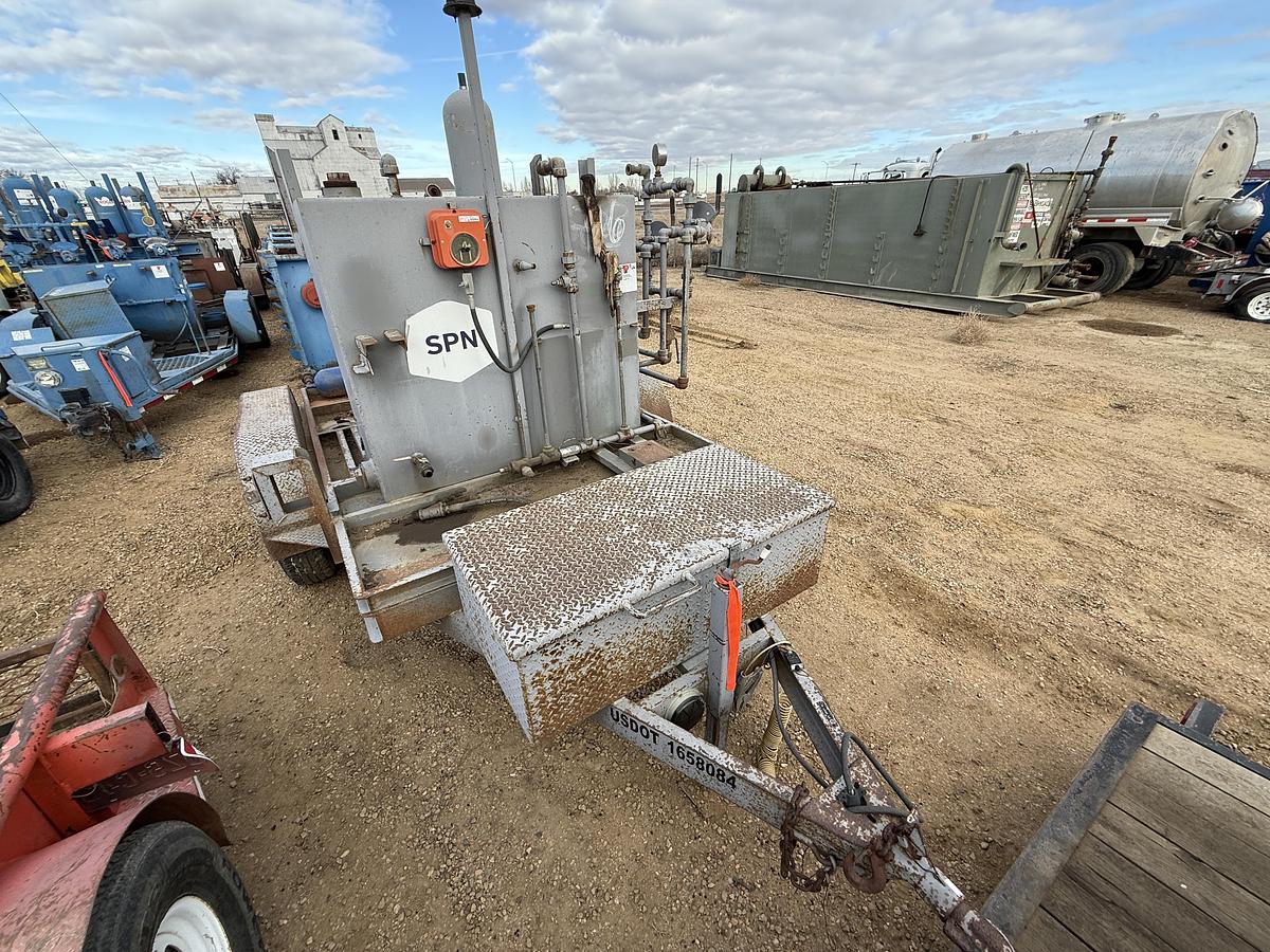 Used 2010 HMD 10’ T/A BUMPER PULL ACCUMULATOR TRAILER (INCOMP)