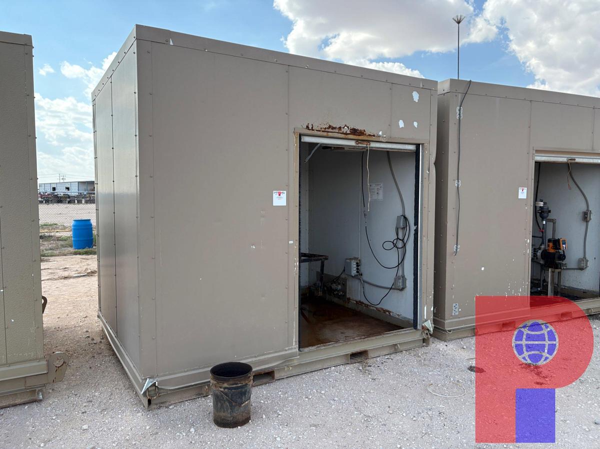 Used 10’L X 8’4”W X 9’8”H CHEM SHED