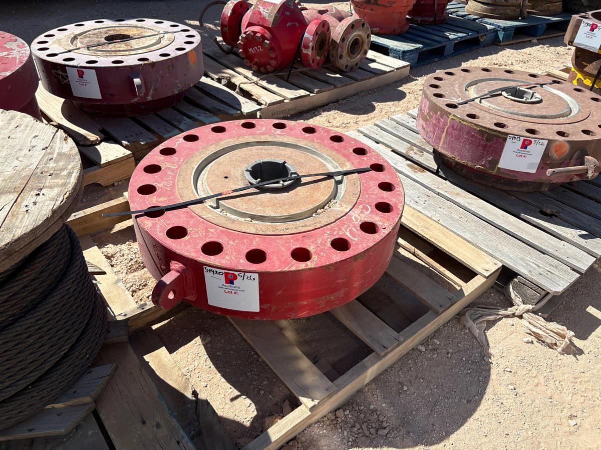 Used 30”OD threaded/flanged test stump w/ 4-1/2IF threads