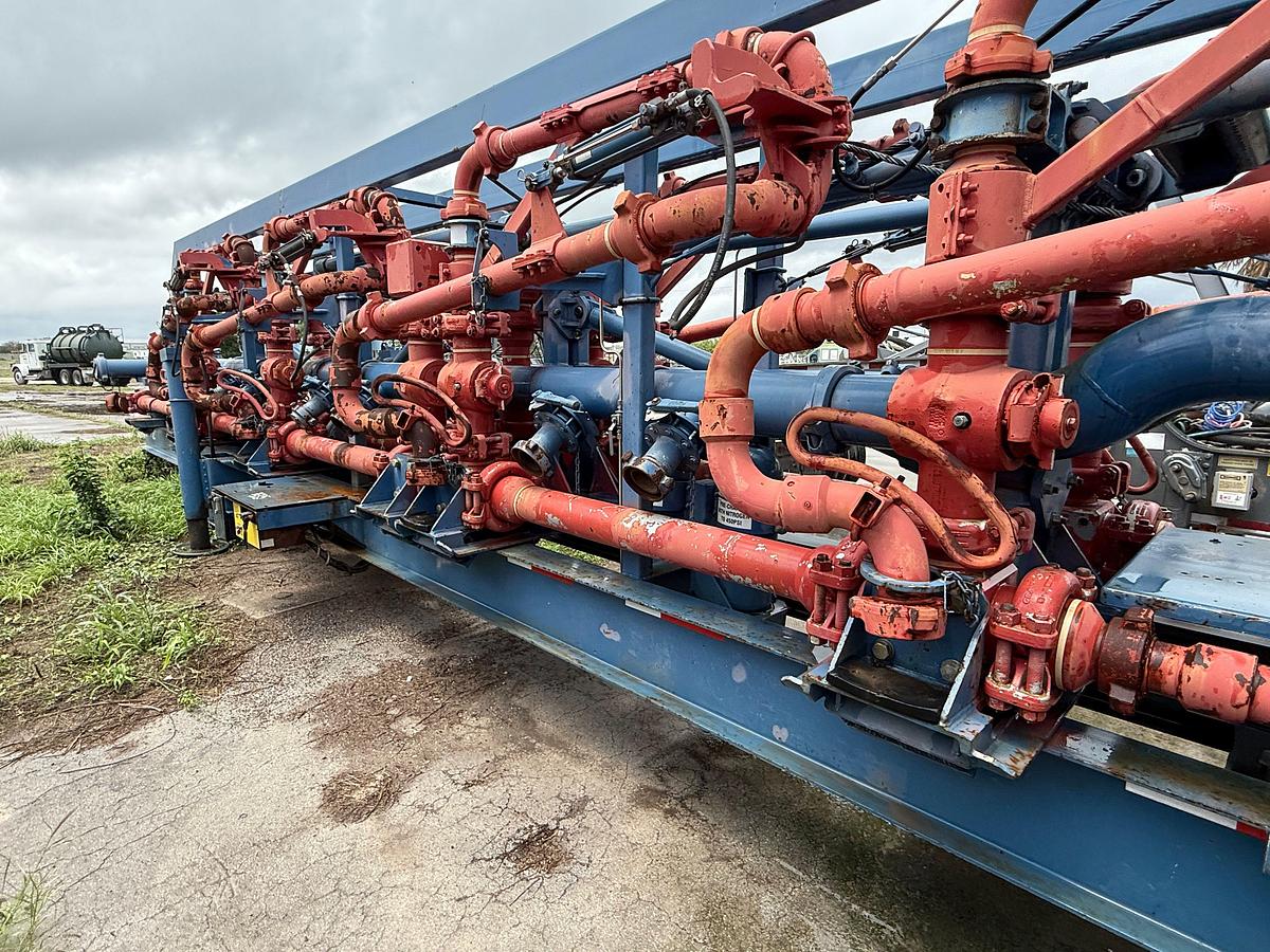 Used 2012 WORLEY WELDING WORKS T/A FRAC MISSILE MANIFOLD TRAILER