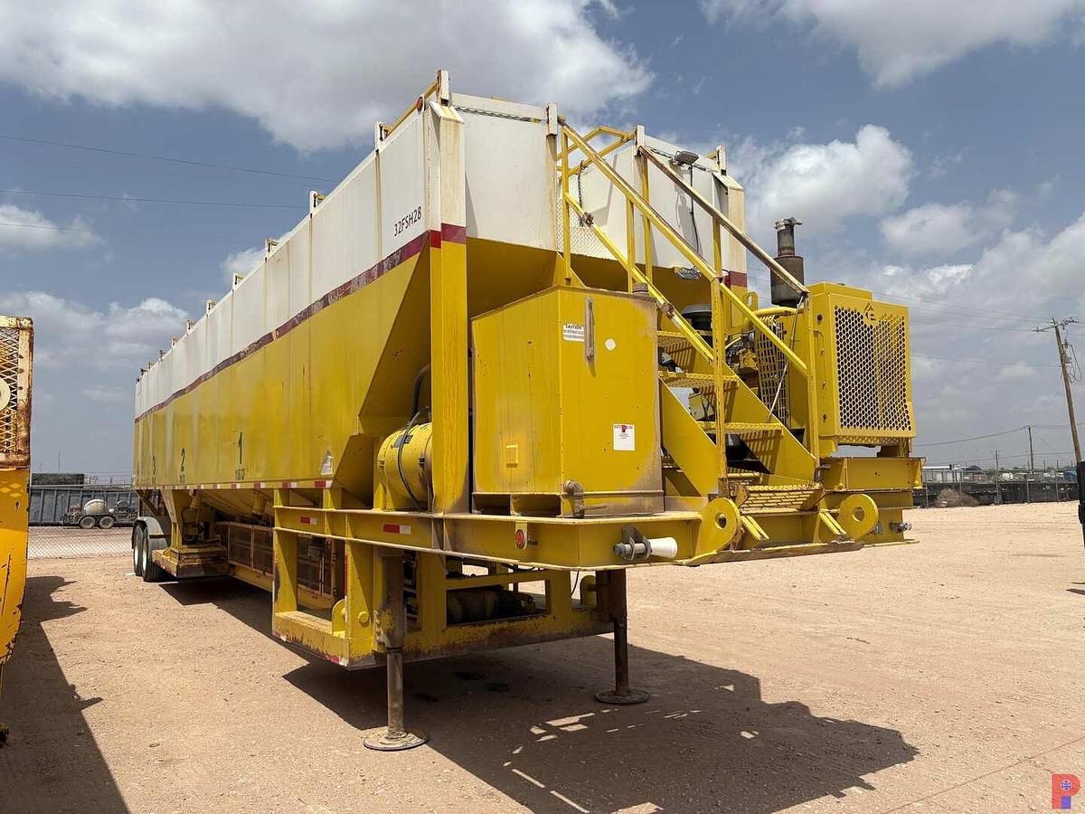 Used 2011 KEYSTONE OILFIELD FAVRICATION MSB-4000 T/A SAND KING TRAILER