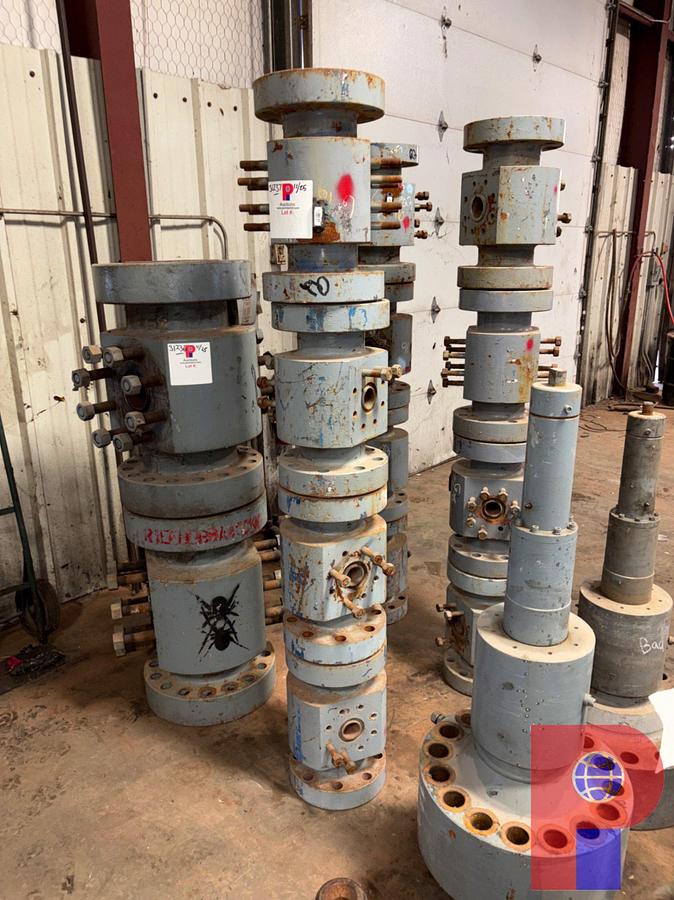 Used (4X$) 4-1/16” X 2-1/16” FLUID CROSSES