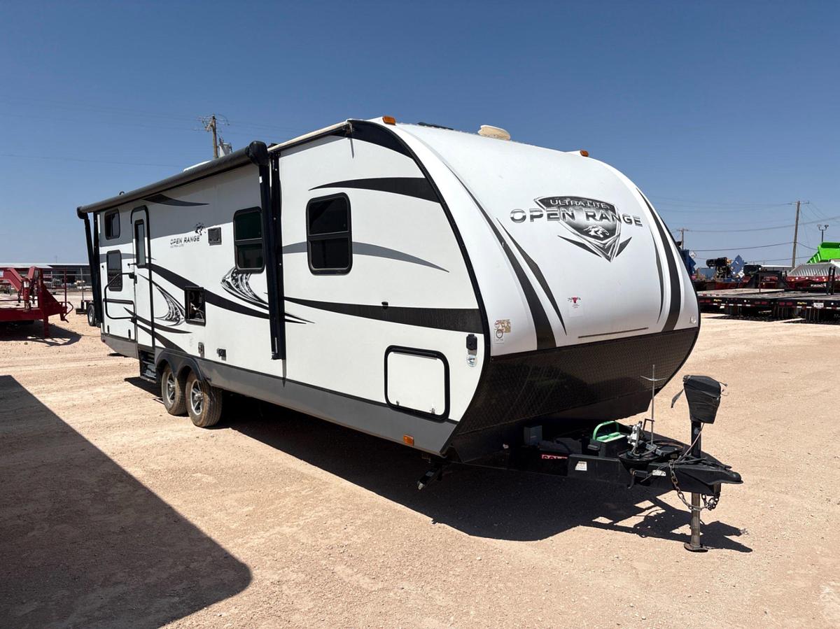 Used 2018 HIGHLAND RIDGE RV OPEN RANGE ULTRA-LITE 28’ T/A BUMPER PULL CAMPER