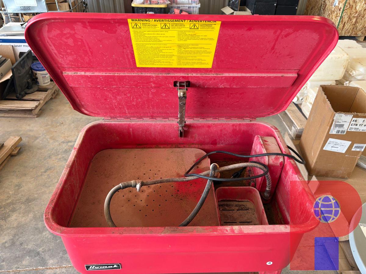 Used HOMAK 20-GALLON PARTS WASHER SINK