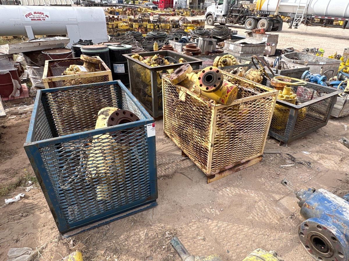 Used (12) assorted gate valves, 2-9/16” 10K to 7-1/16” 10k