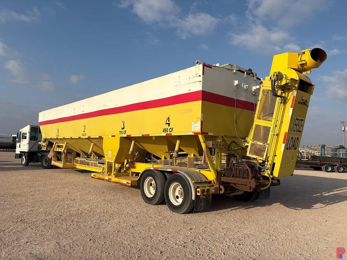 Used 2011 KEYSTONE OILFIELD FABRICATION MSB-4000 T/A SAND KING TRAILER