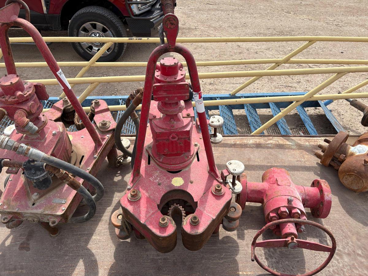 Used Oil works 3507 hydraulic pipe spinner