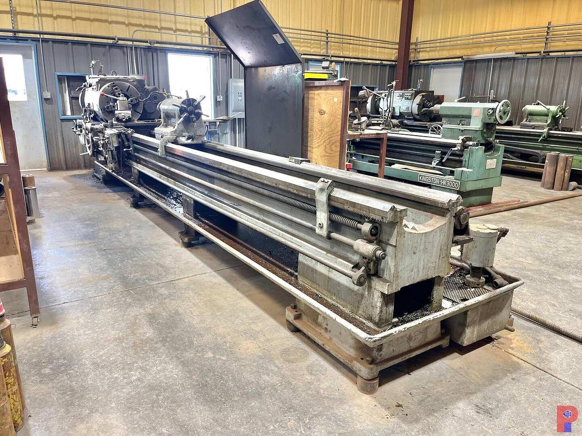 Used SMITH/LEHMANN 12-3/4 HOLLOW SPINDLE ELECTRIC LATHE W/ 220”BED