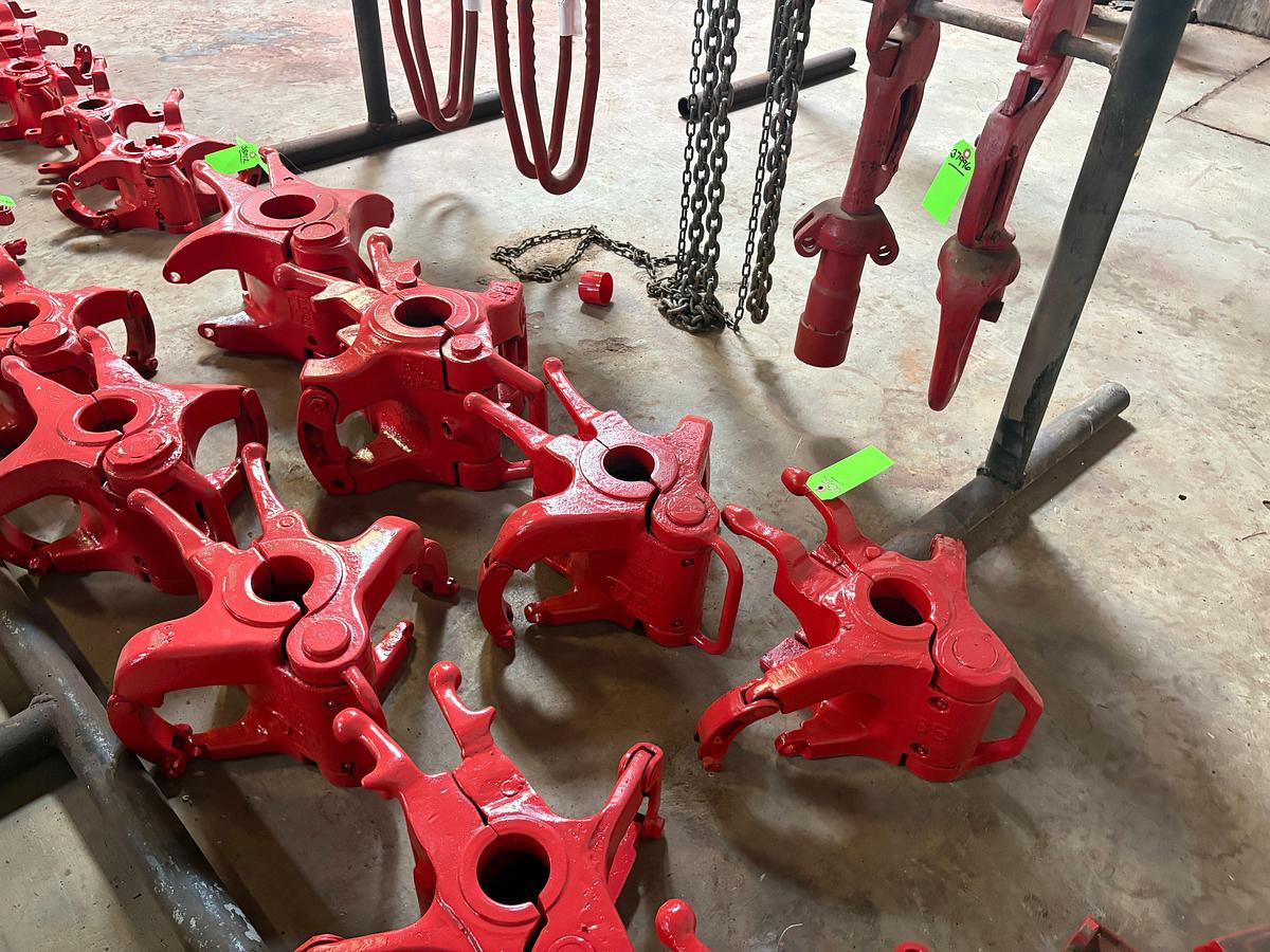 Used (4x$) 2-3/8” 100-ton tubing elevators