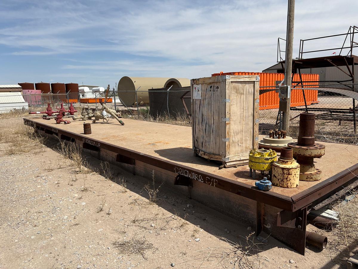 Used All contents on top of yard dock