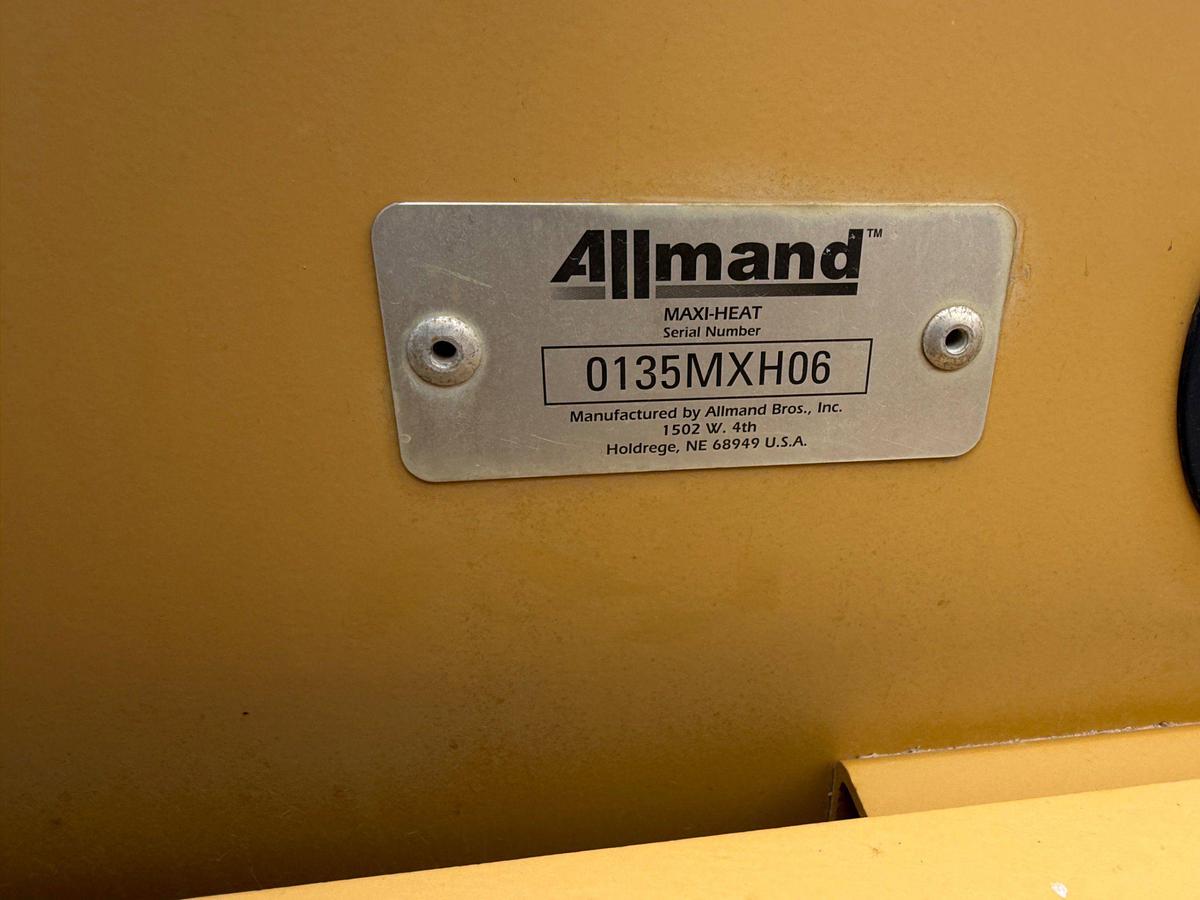 Used Allmand Maxi-Heat portable Rig Heater