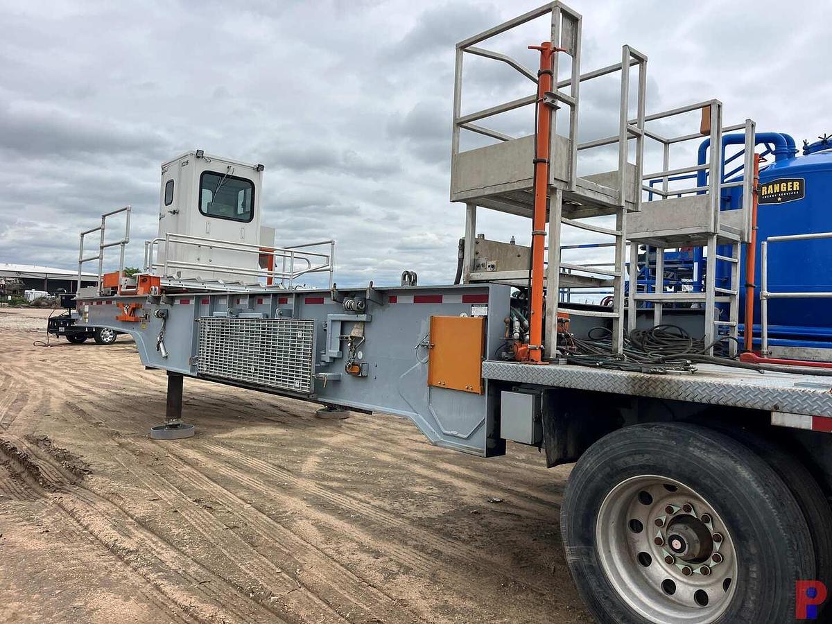 Used 2015 NOV HYDRA RIG 4 AXLE COIL TUBING REEL TRAILER