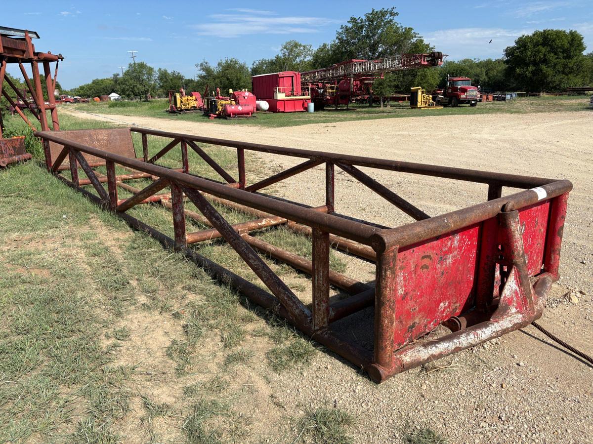 Used 34.5’ x 7.5’ pipe tub