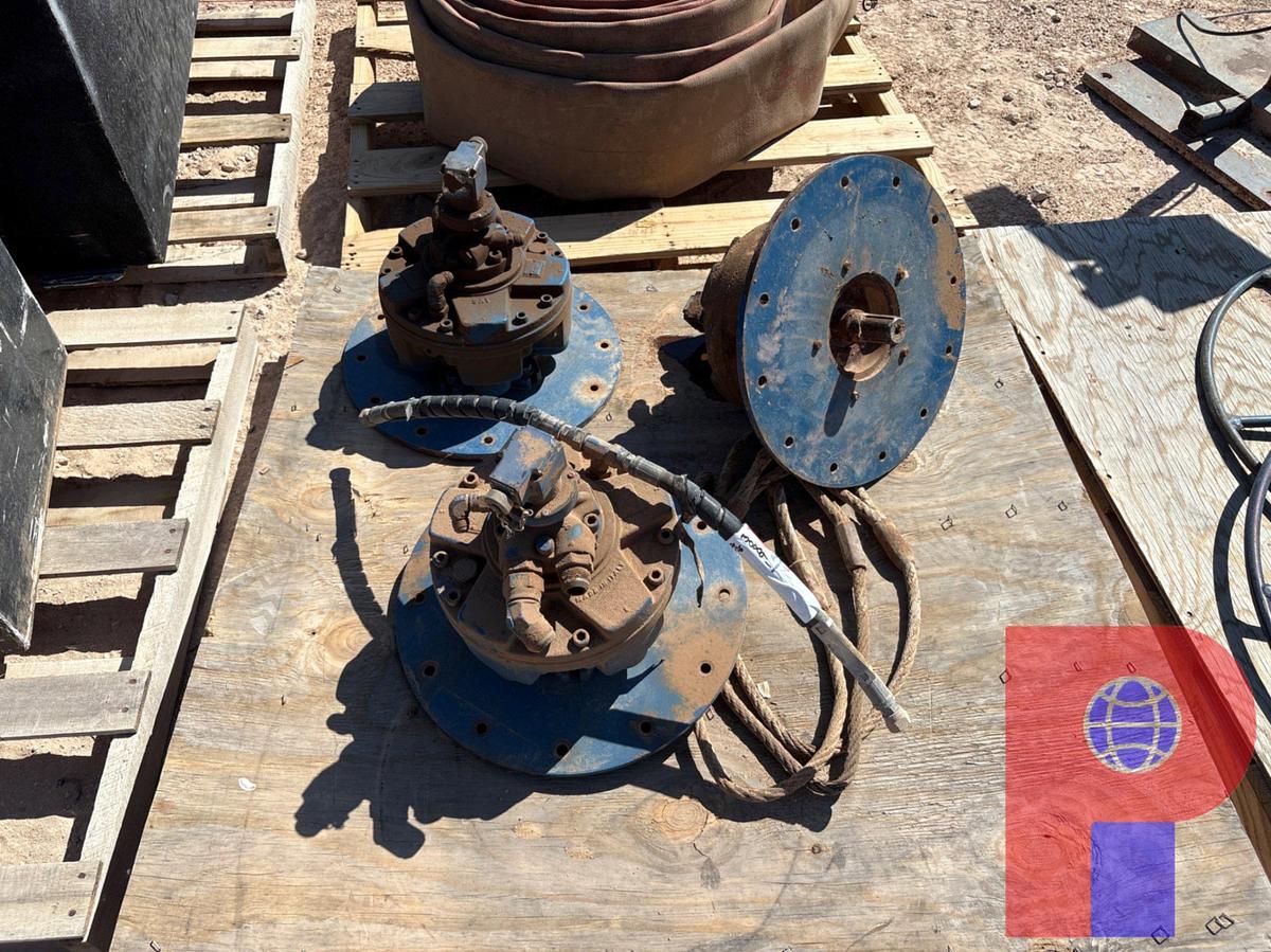 Used (3) SAI HYDRAULIC MOTORS