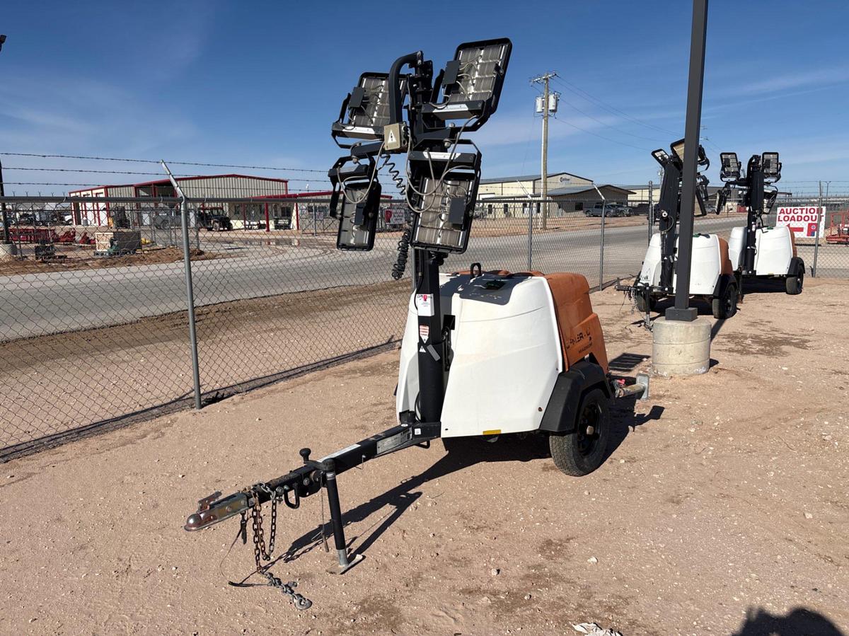 Used 2018 GENERAC MLT6SMD 6KW S/A BUMPER PULL LED LIGHT TOWER