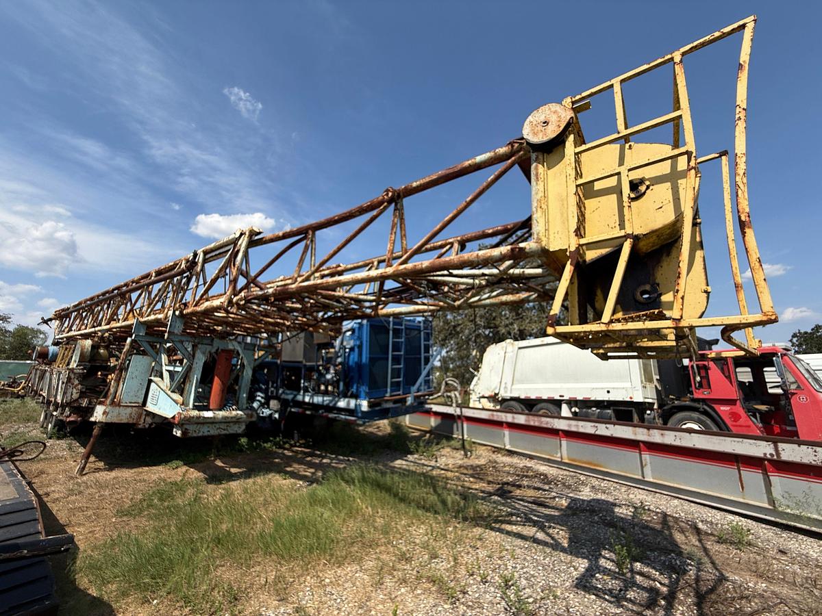 Used SPENCER-HARRIS MODEL 7000 TRAILER MTD DRILLING RIG