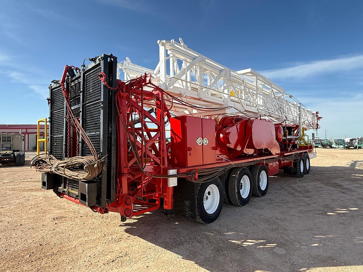 Used 2006 RIG WORK MUSTANG 550 DD 104’-275K 5-AXLE WELL SERVICE RIG