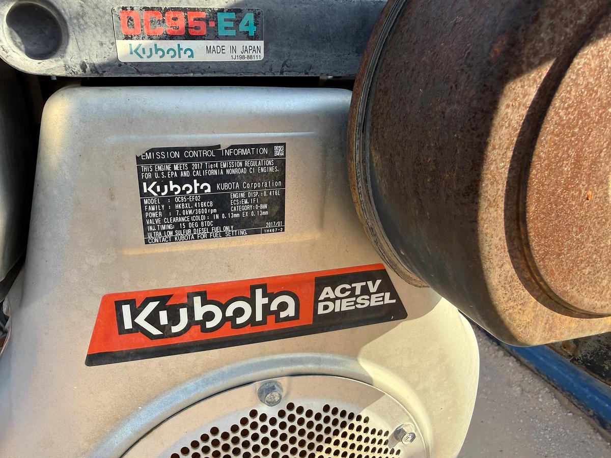 Used 3K WP 2-BOTTLE ACCUMULATOR NITROGEN BACKUP / TEST SKID P/B KUBOTA ACTV DIESEL ENGINE
