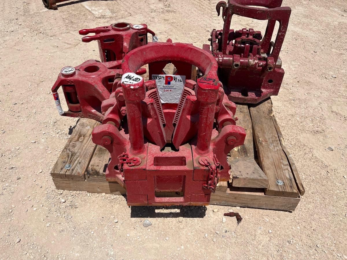Used Cavins CHD 120 Ton pneumatic tubing spider