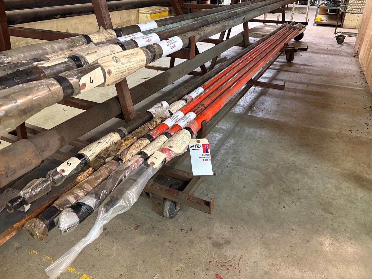 Used 2” x 1-1/2” x 10’ 25WD flexrite ring, CS parts rod