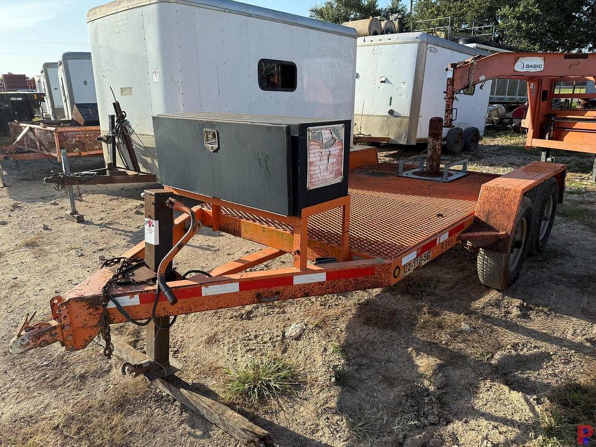 Used SHOP BUILT 10’ T/A BUMPER PULL BOP TRAILER