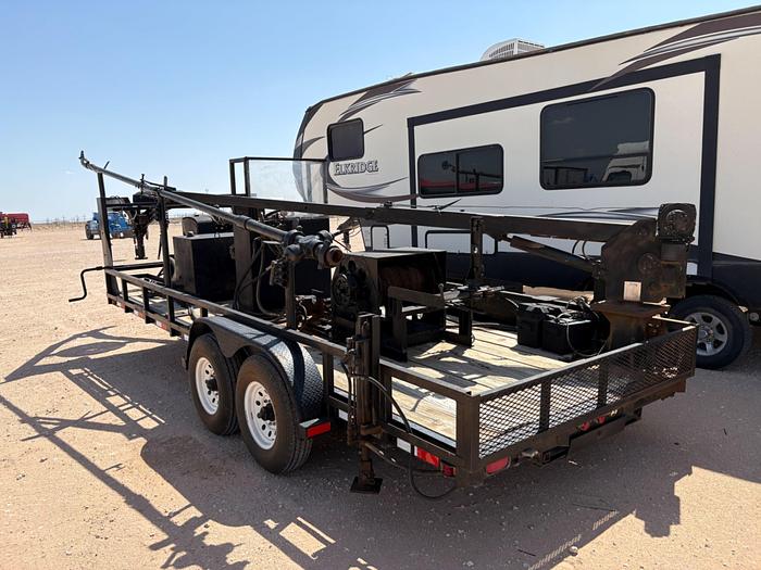 Used SHOPBUILT 20’ X 7’ T/A GOOSENECK WIRELINE TRAILER